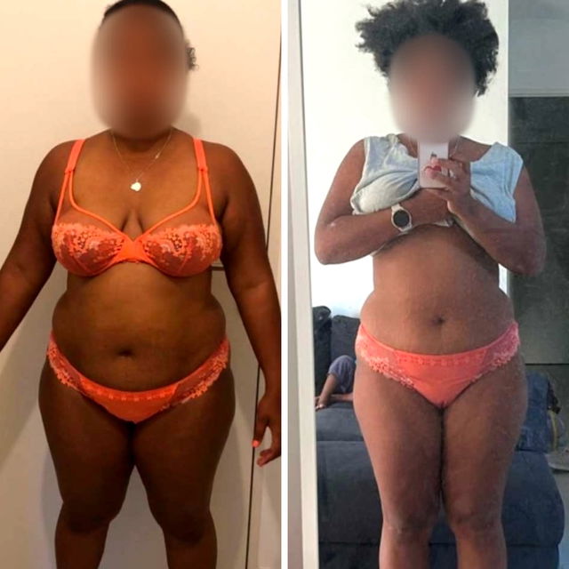 Transformation before after