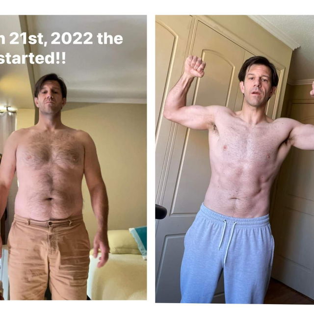 Transformation before after