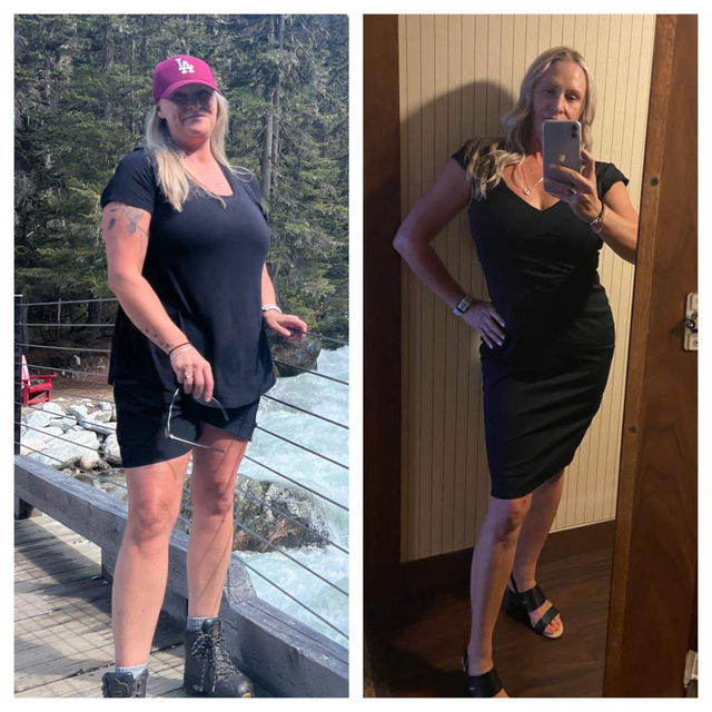 Transformation before after