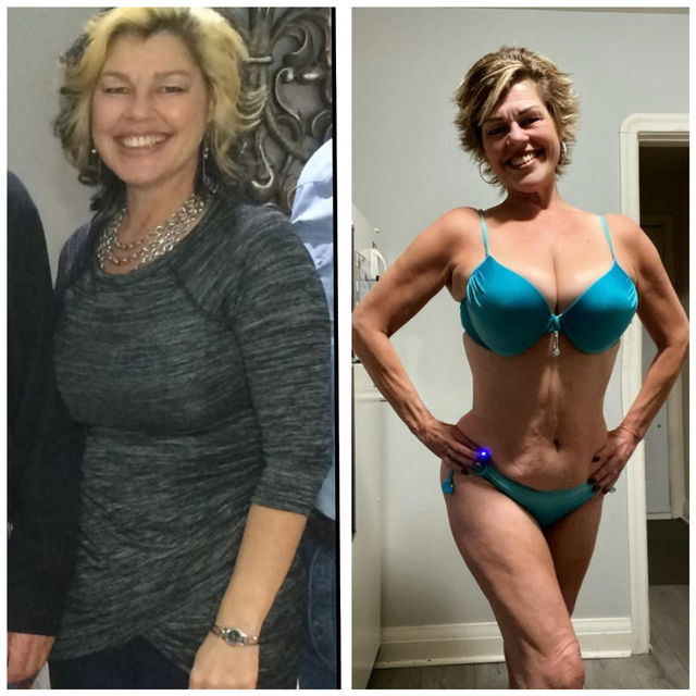 Transformation before after