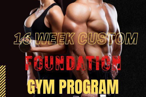 16 Week Custom Foundation Program GYM