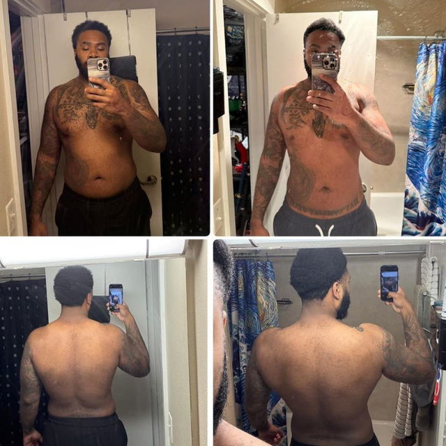 Transformation before after