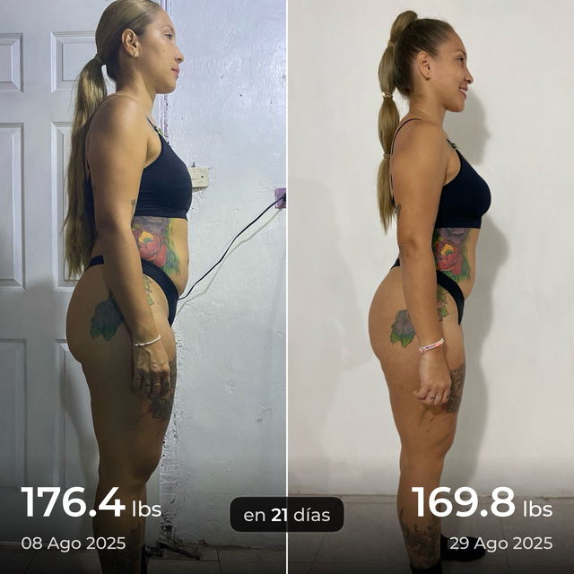 Transformation before after