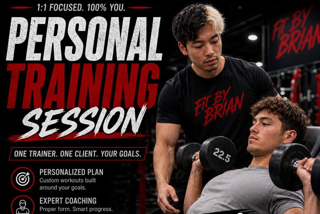 1:1 Personal Training Session