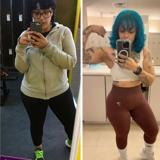 Transformation before after