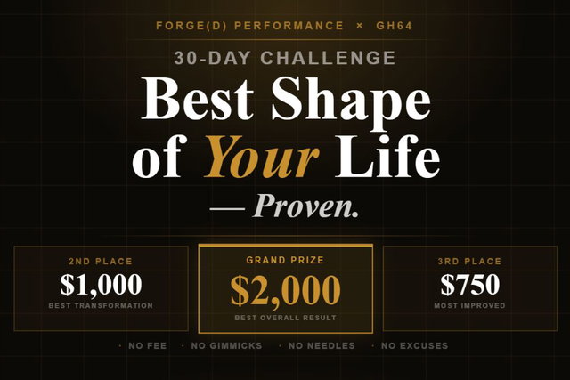 30 Day 'Best Shape of Your Life' Challenge