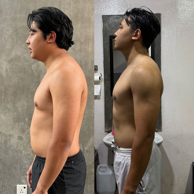 Transformation before after