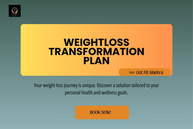 Weight Loss Transformation Plan