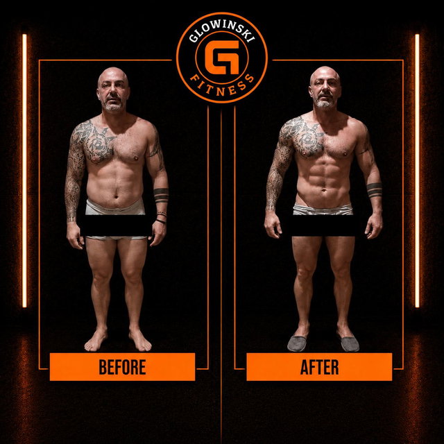 Transformation before after