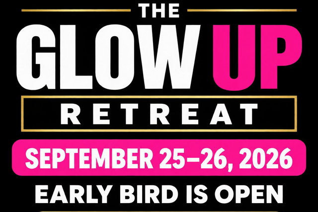 Glow Up Retreat: Lodging- Early Bird Pass