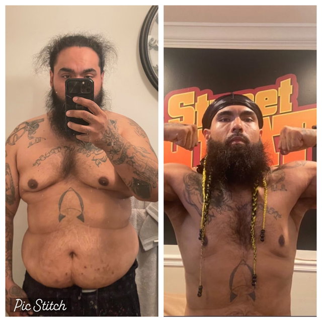 Transformation before after