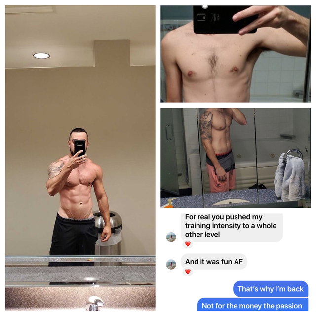 Transformation before after