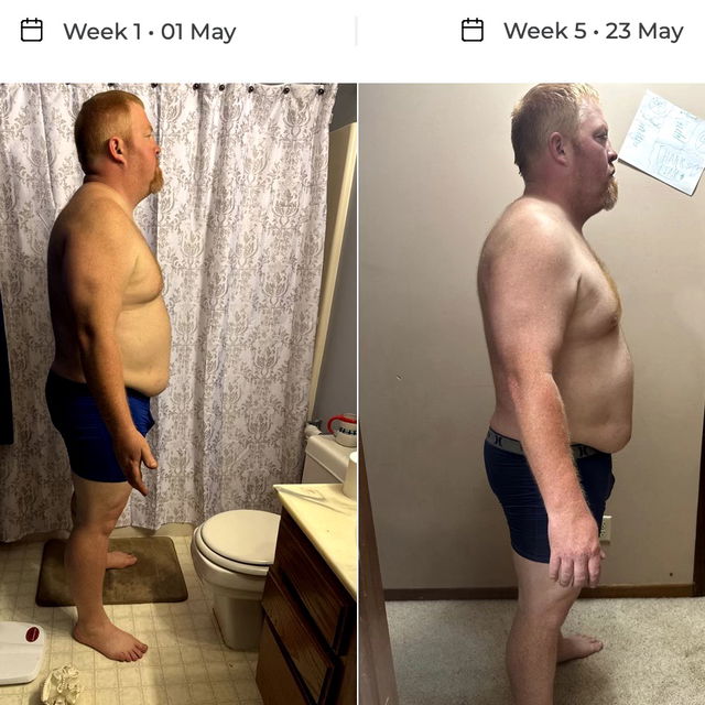 Transformation before after