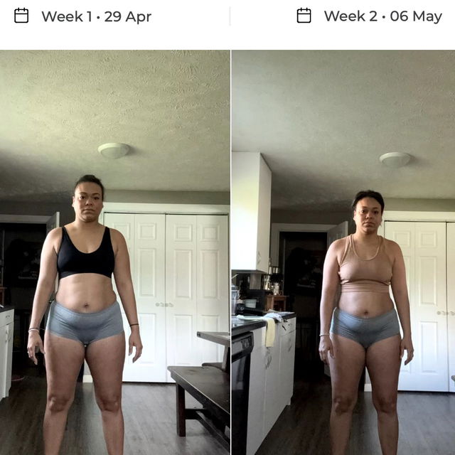 Transformation before after