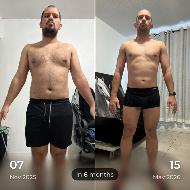 Transformation before after