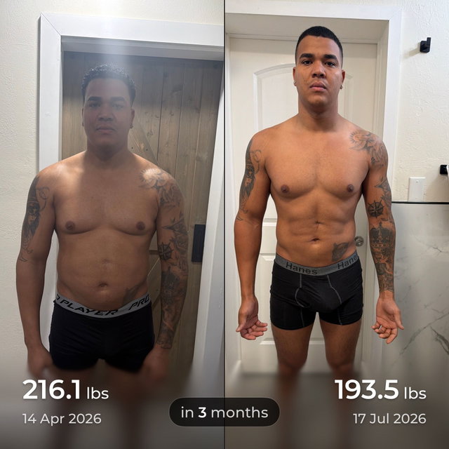 Transformation before after