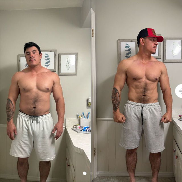 Transformation before after