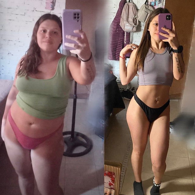 Transformation before after