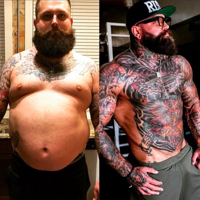 Transformation before after