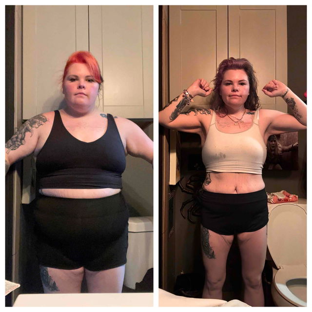 Transformation before after