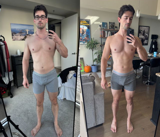 Transformation before after