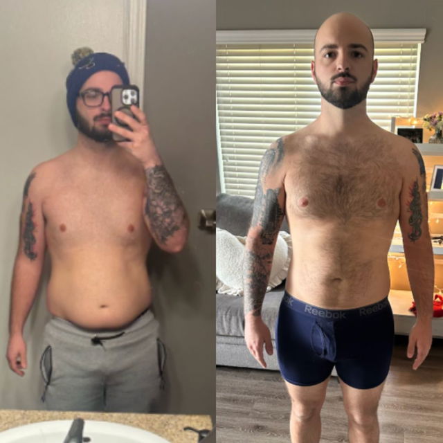 Transformation before after