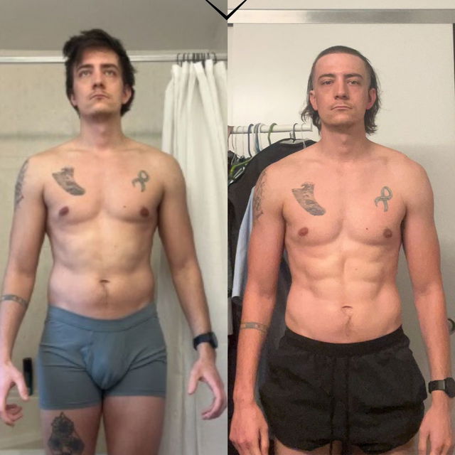 Transformation before after