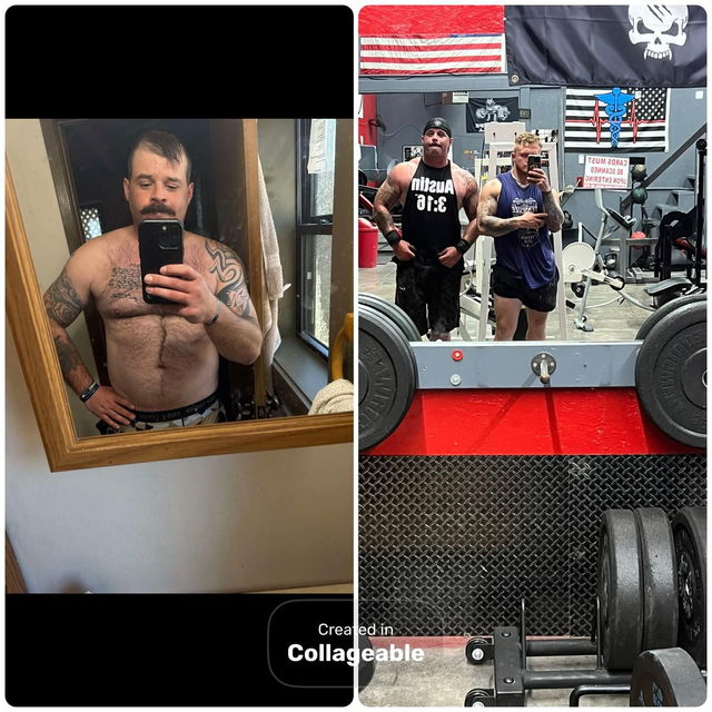 Transformation before after