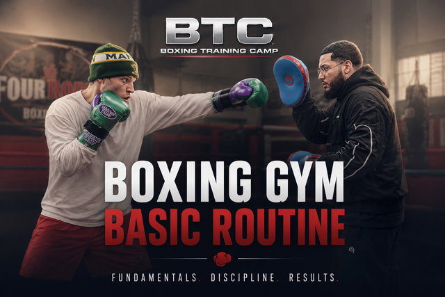BOXING GYM - Basic Routine
