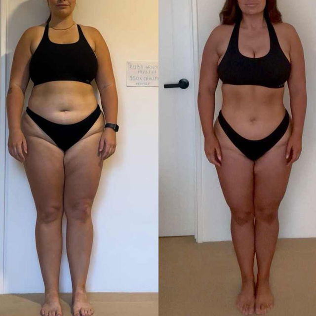 Transformation before after