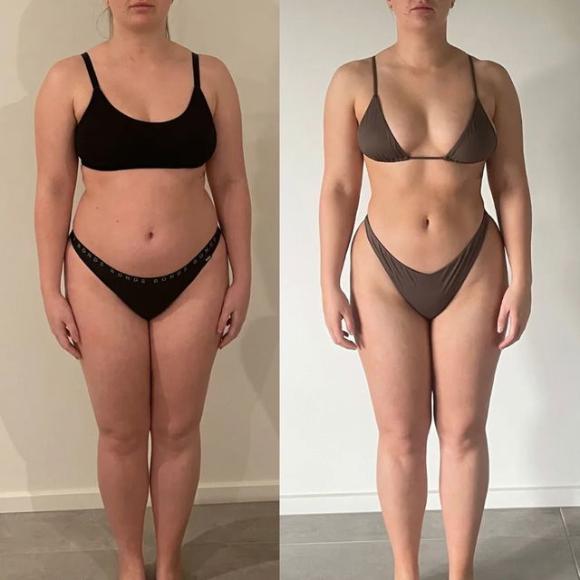 Transformation before after