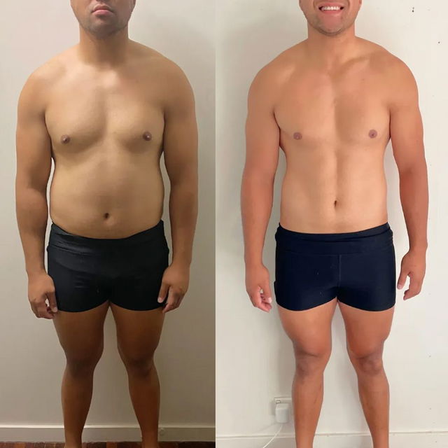 Transformation before after