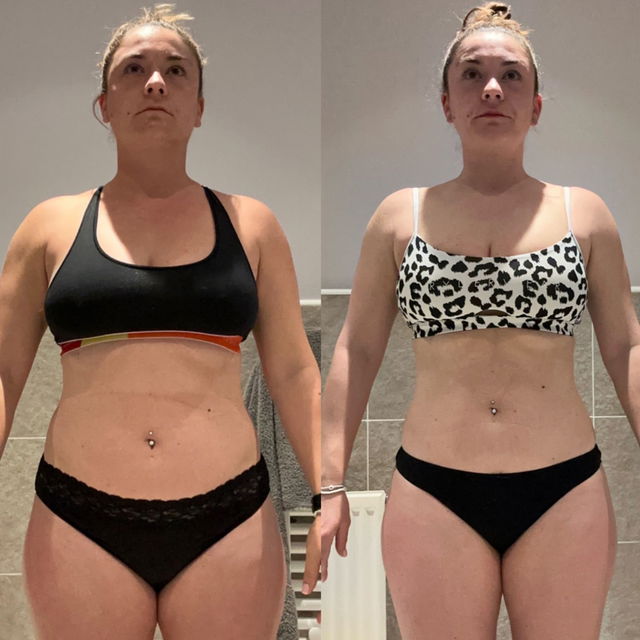 Transformation before after