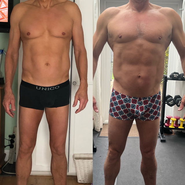 Transformation before after