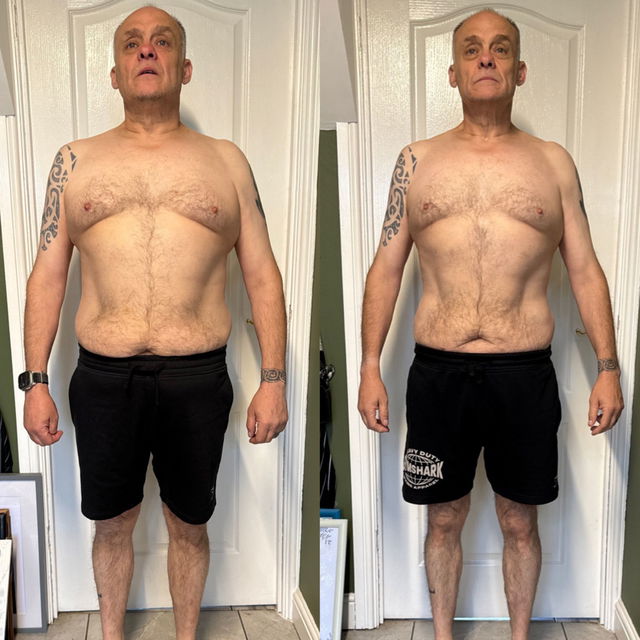 Transformation before after