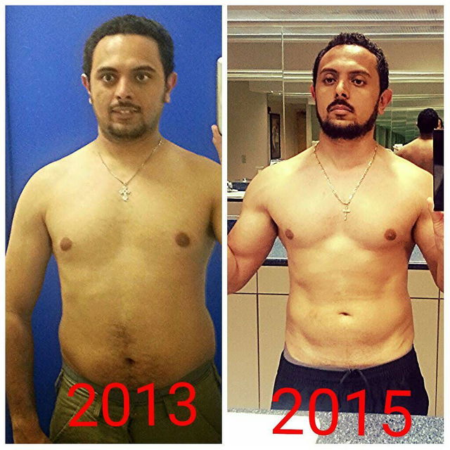 Transformation before after