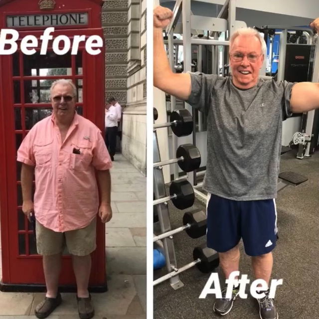 Transformation before after