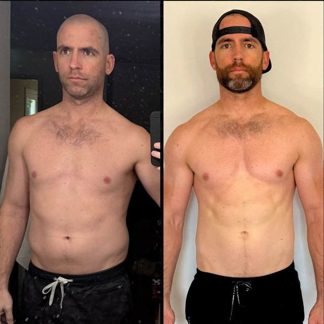 Transformation before after