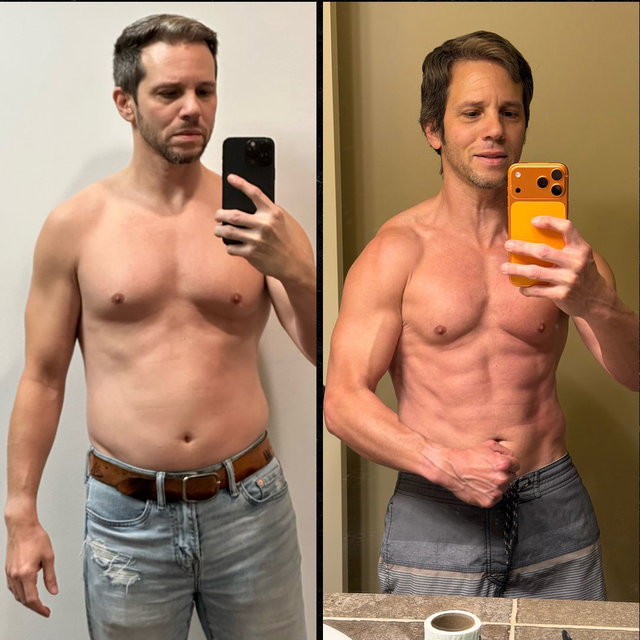 Transformation before after