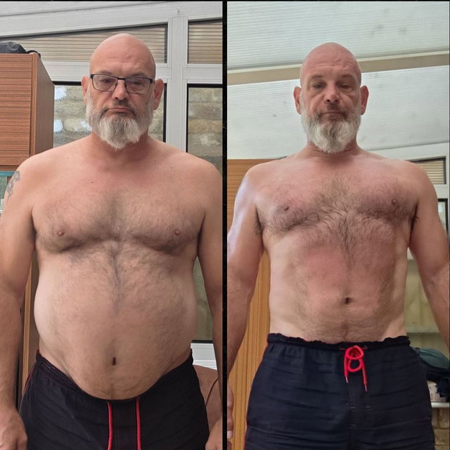 Transformation before after