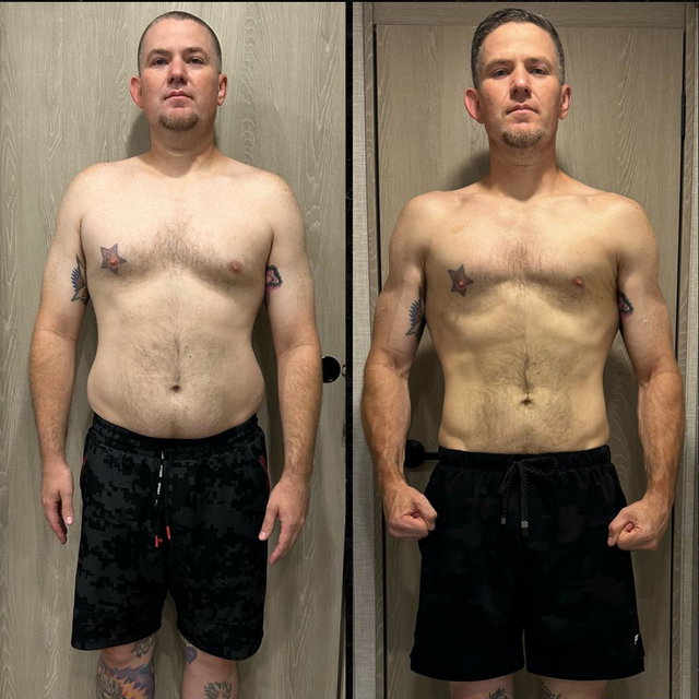 Transformation before after
