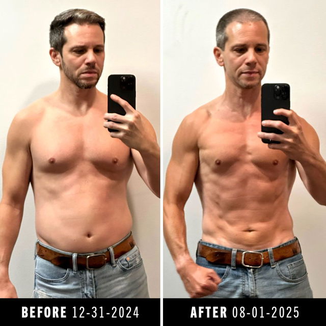 Transformation before after