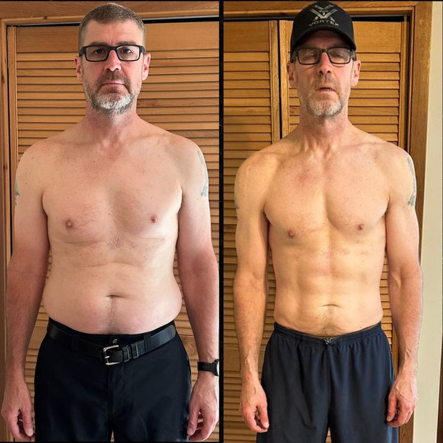 Transformation before after