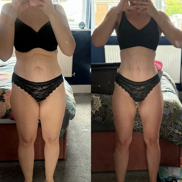 Transformation before after