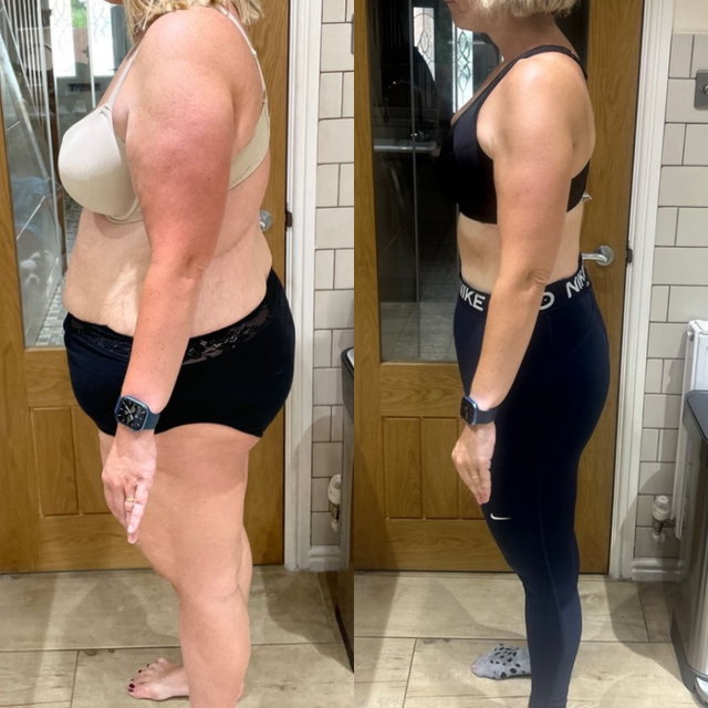 Transformation before after