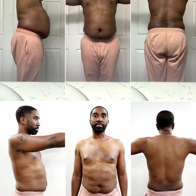 Transformation before after