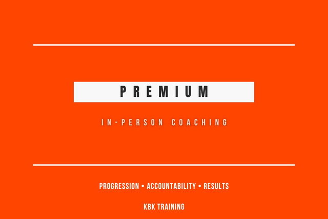 Premium In-Person Coaching