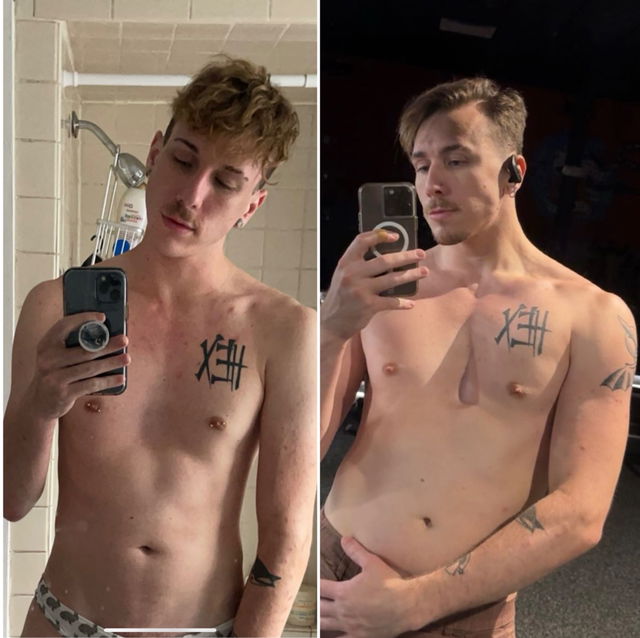 Transformation before after
