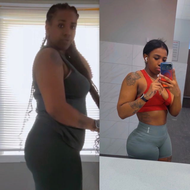 Transformation before after