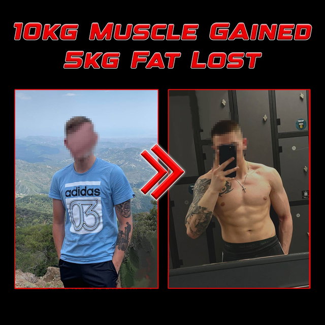Transformation before after